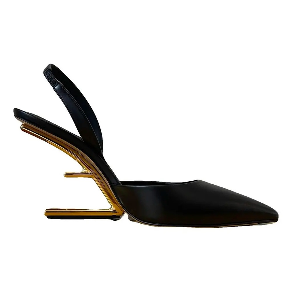 Fendi Fendi Slingback Tapered Toe Pumps